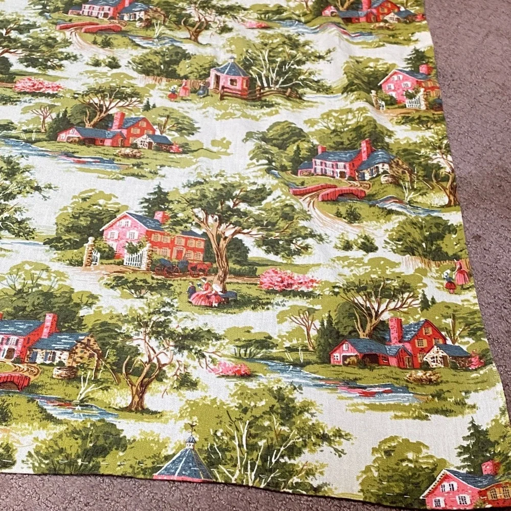 Scenic Countryside Curtain Cottage Core Prairie
